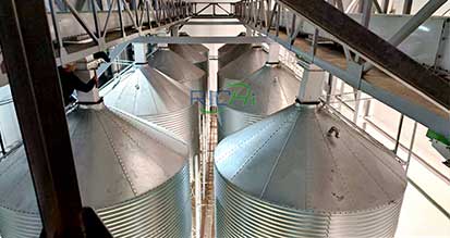 fish feed production line in Russia
