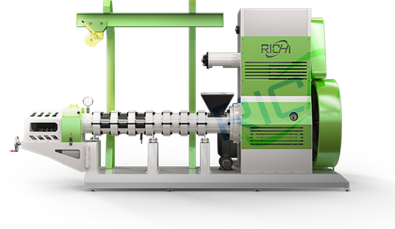 Dry-type fish feed machine