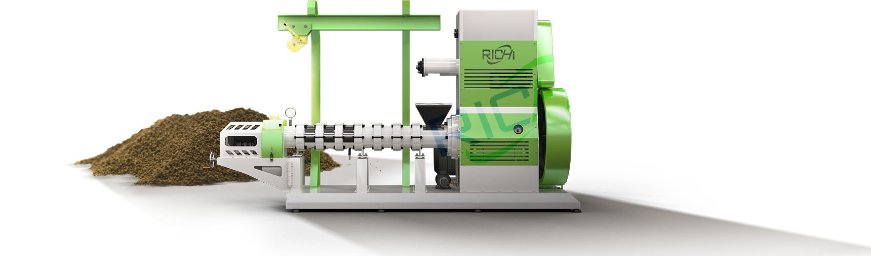 dry type fish feed extruder