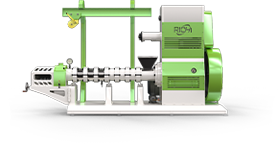 dry type fish feed extruder