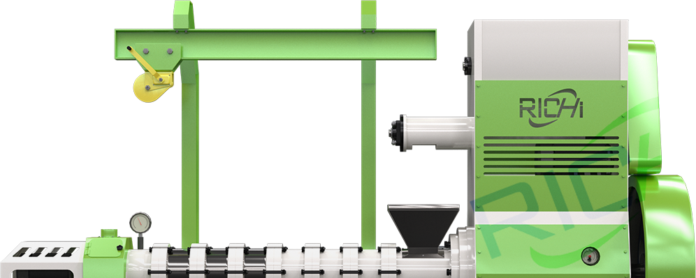 dry type fish feed extruder features