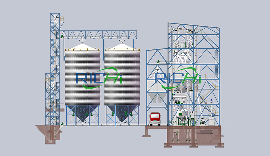 12-15TH Fish Feed Pellet Mill