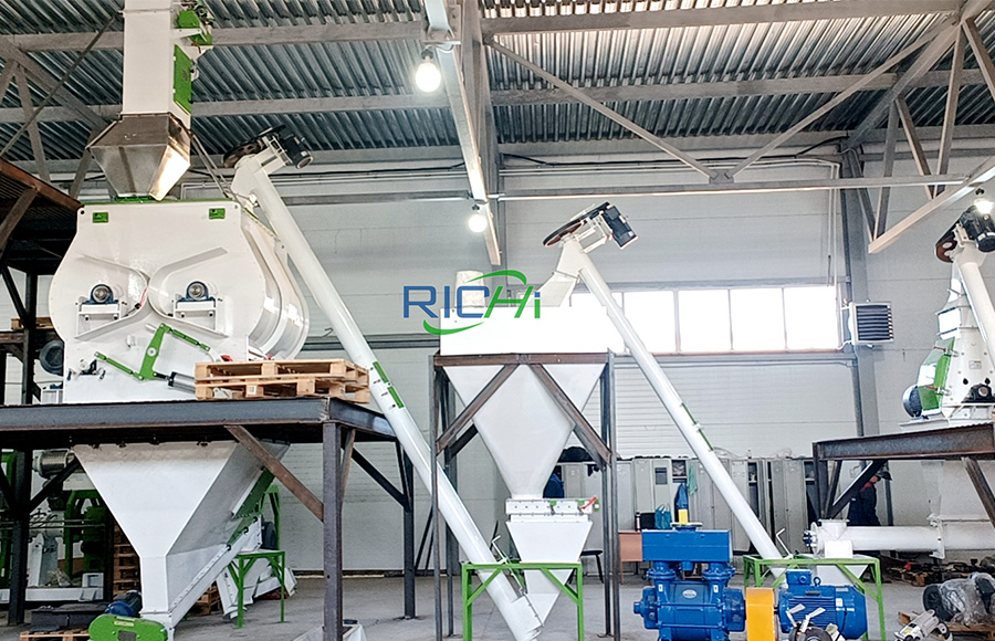 5t/h Fish Feed Factory In Russia