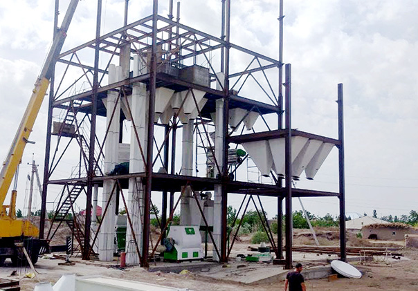Customer Fish Feed Factory