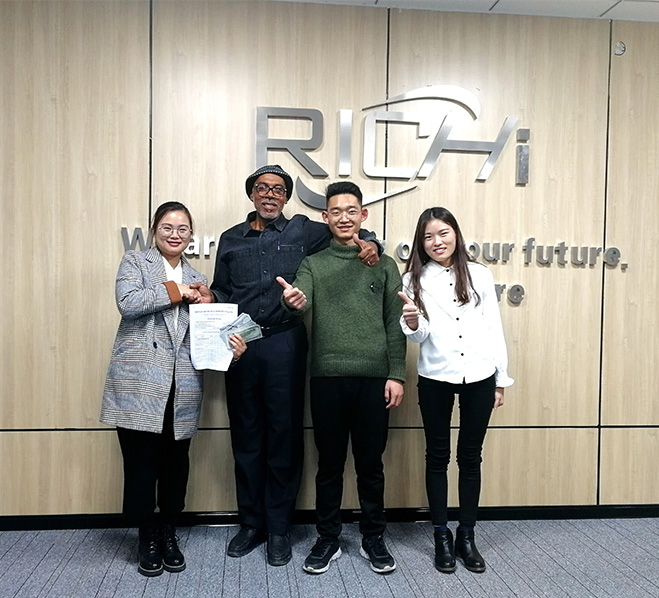 Cote d’Ivoire customer at RICHI