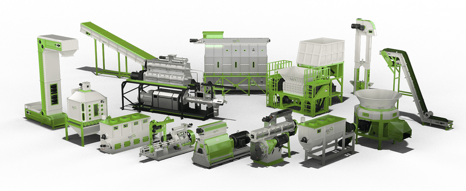 RICHI Machinery's fish feed making machine