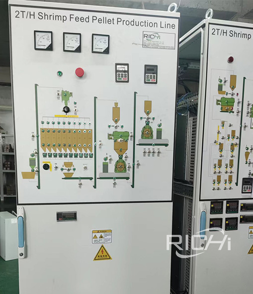 RICHI shrimp feed factory equipment in Indonesia