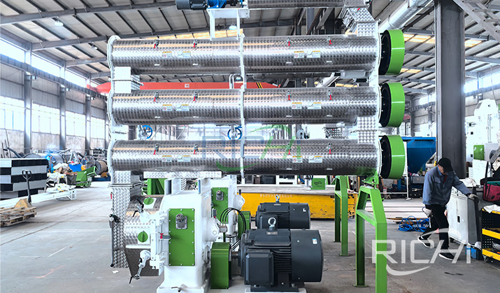 sinking fish feed making machine in RICHI